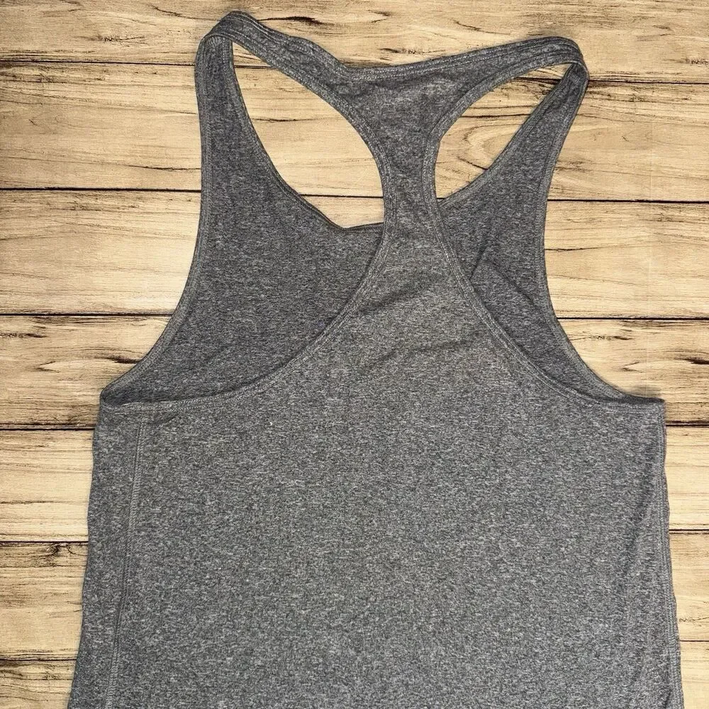 Nike Women’s Legend Softball Dri-Fit Tank Top Size Small Gray Swoosh Logo